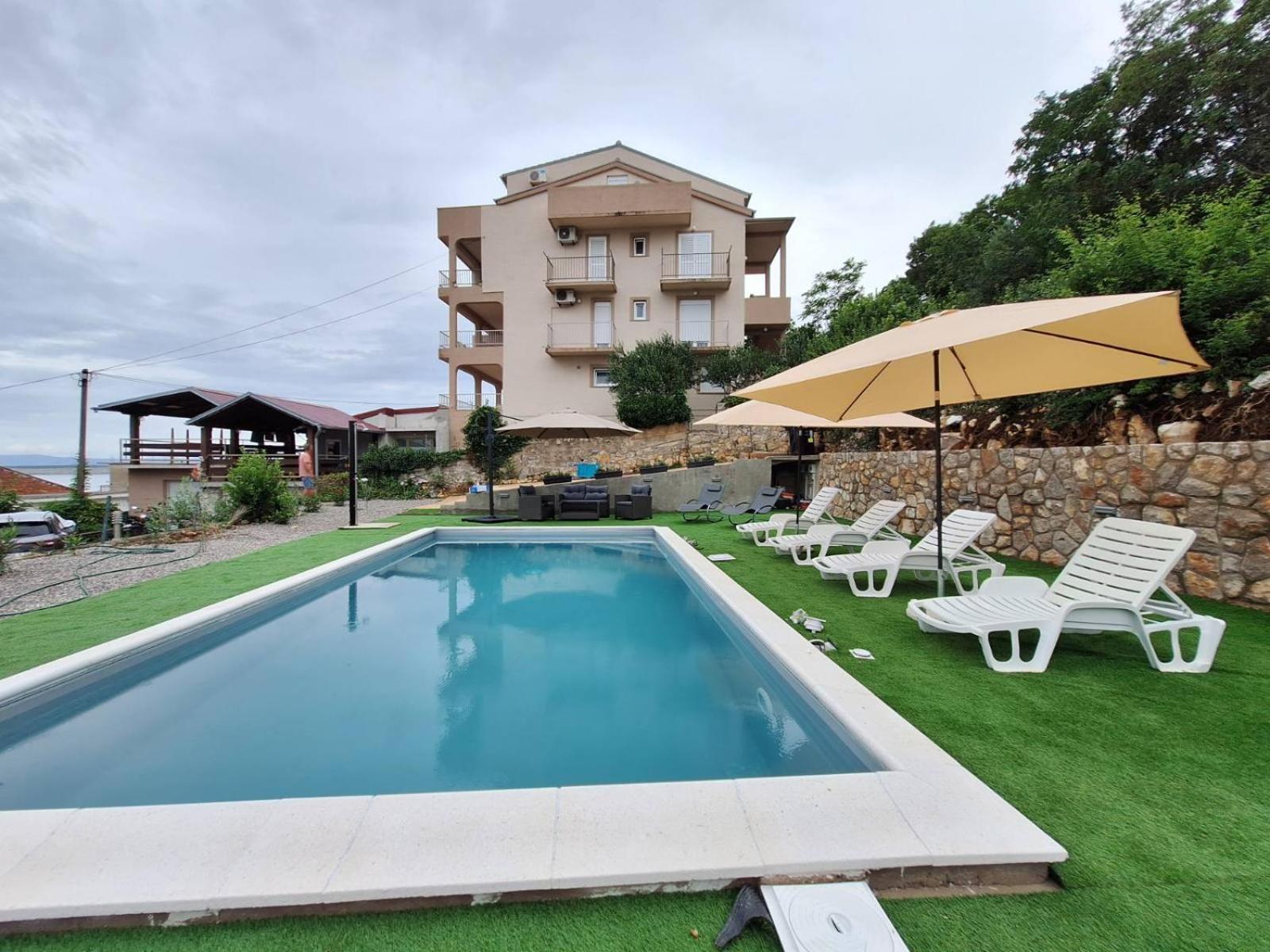 Apartments San Dramalj - Crikvenica المظهر الخارجي الصورة